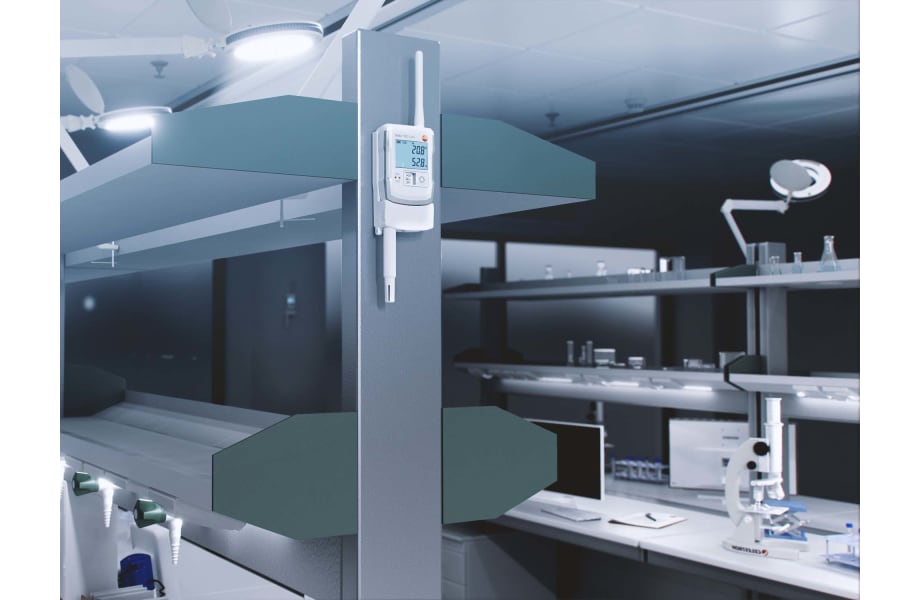 application testo Saveris laboratoire