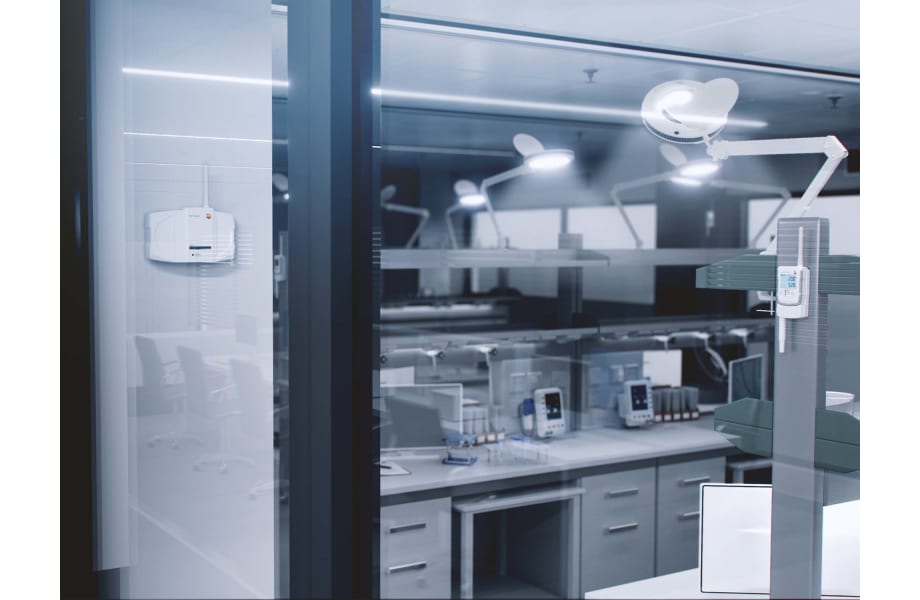 application testo Saveris laboratory