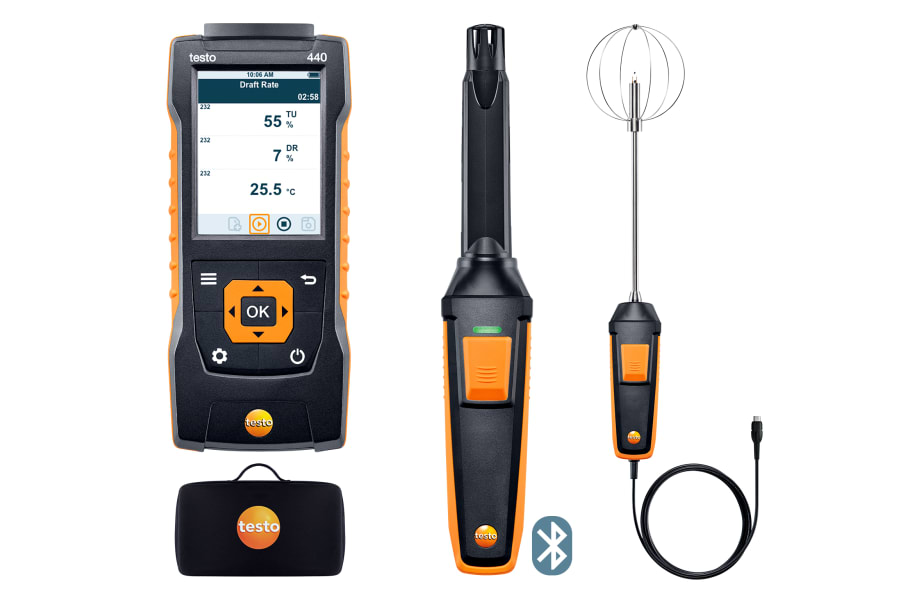 Set combinado para el nivel de confort testo&nbsp;440 con Bluetooth&reg;