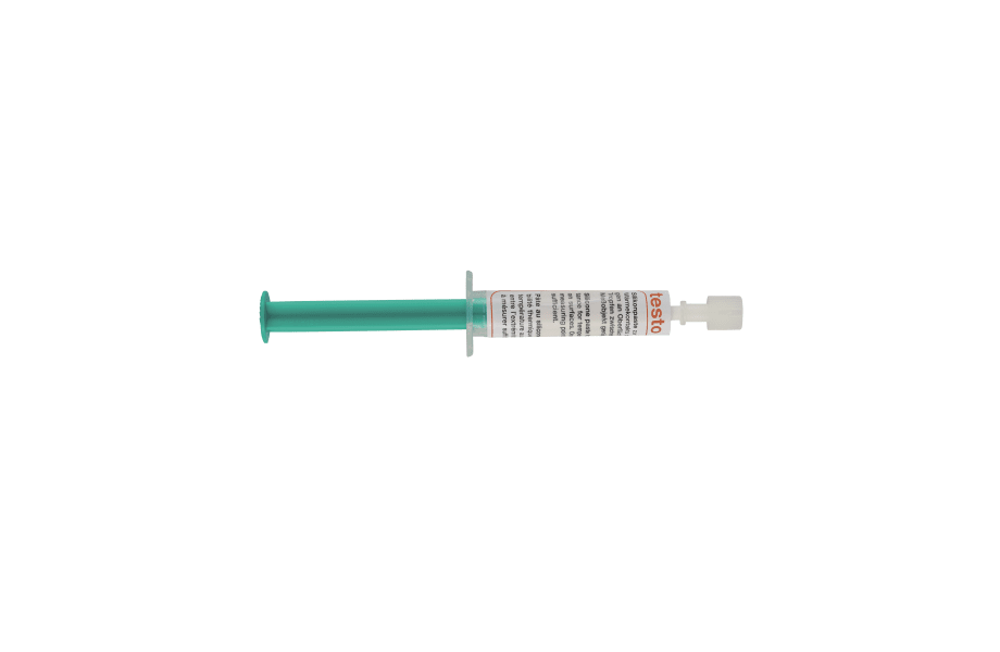 Silicone heat paste