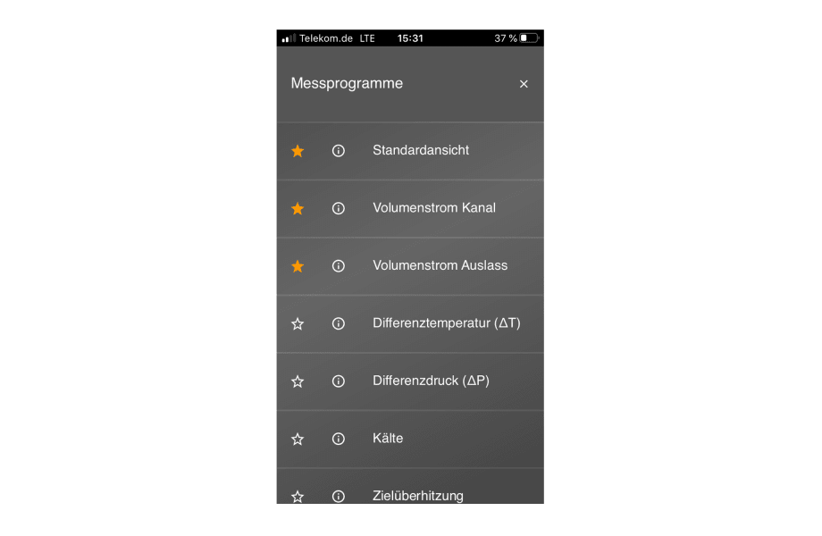 testo Smart APP