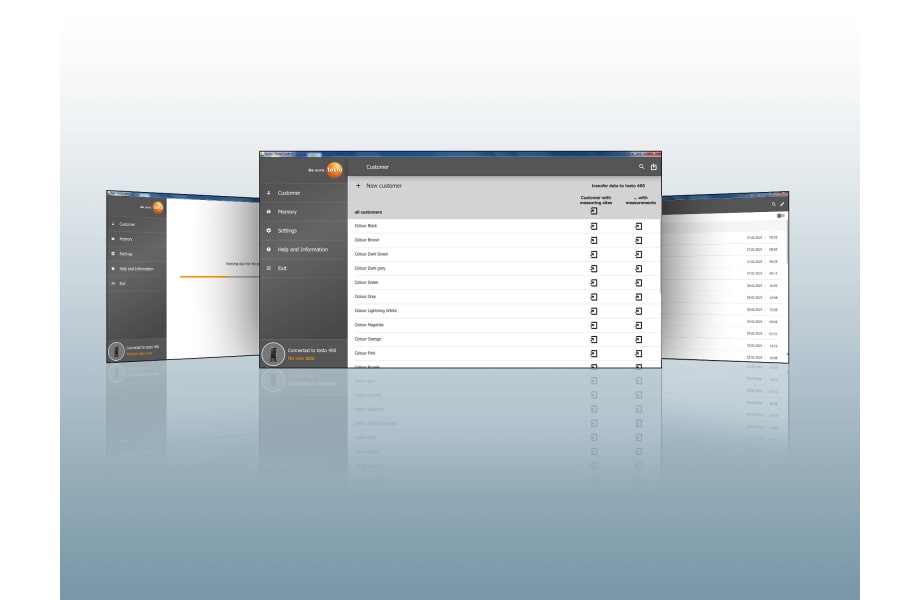 Logiciels PC testo DataControl