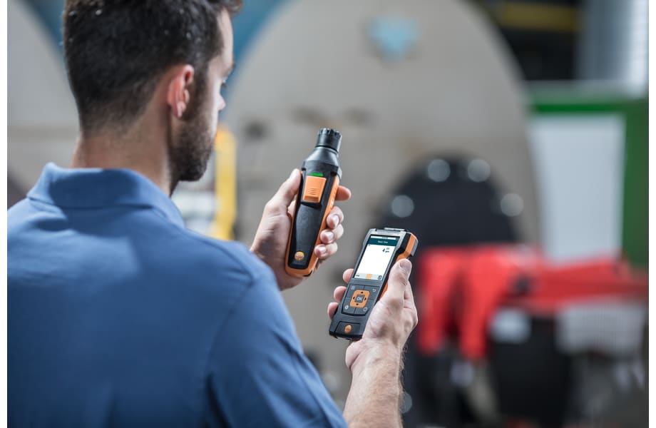 D&eacute;tection de monoxyde de carbone &agrave; l'int&eacute;rieur avec la sonde de CO et testo 440