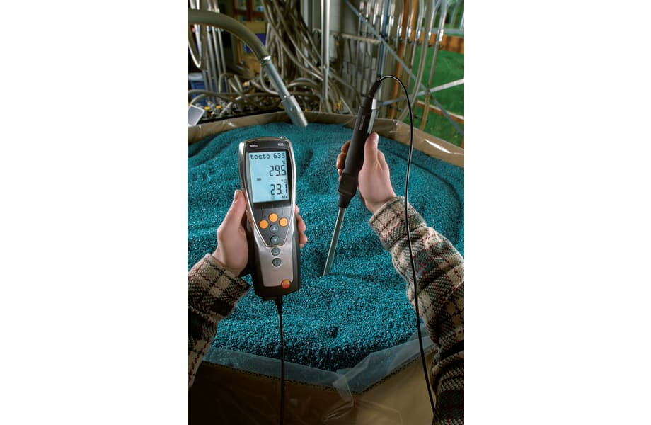 testo 635-1 vocht- en temperatuurmeter