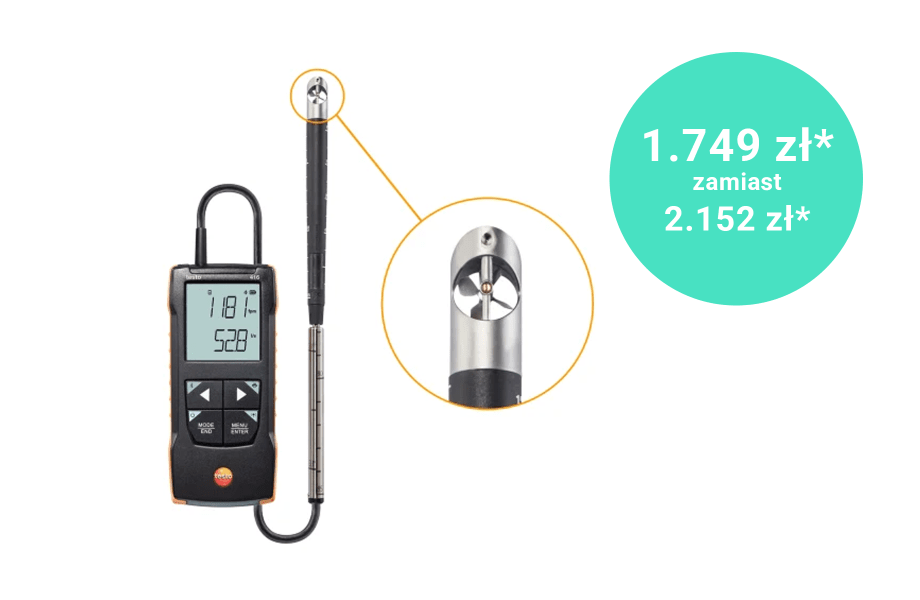 testo 416 anemometr