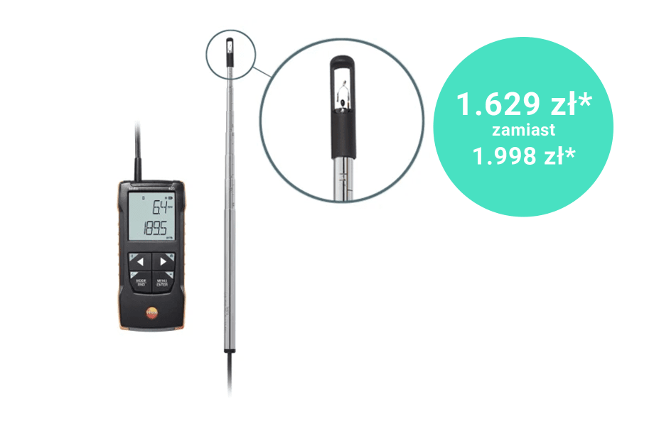 testo 425 - anemometr