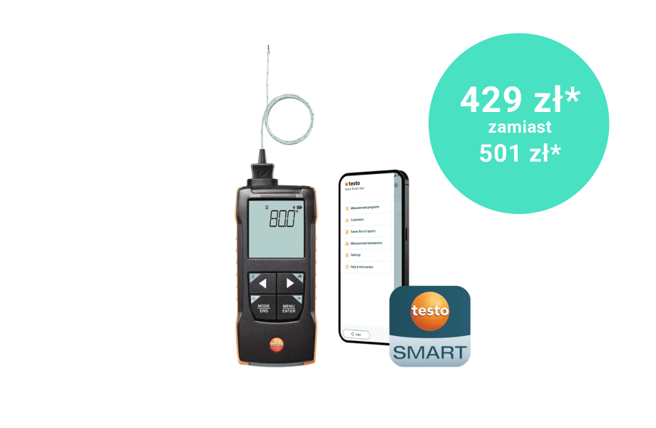 testo 925 Przyrząd do pomiaru temperatury