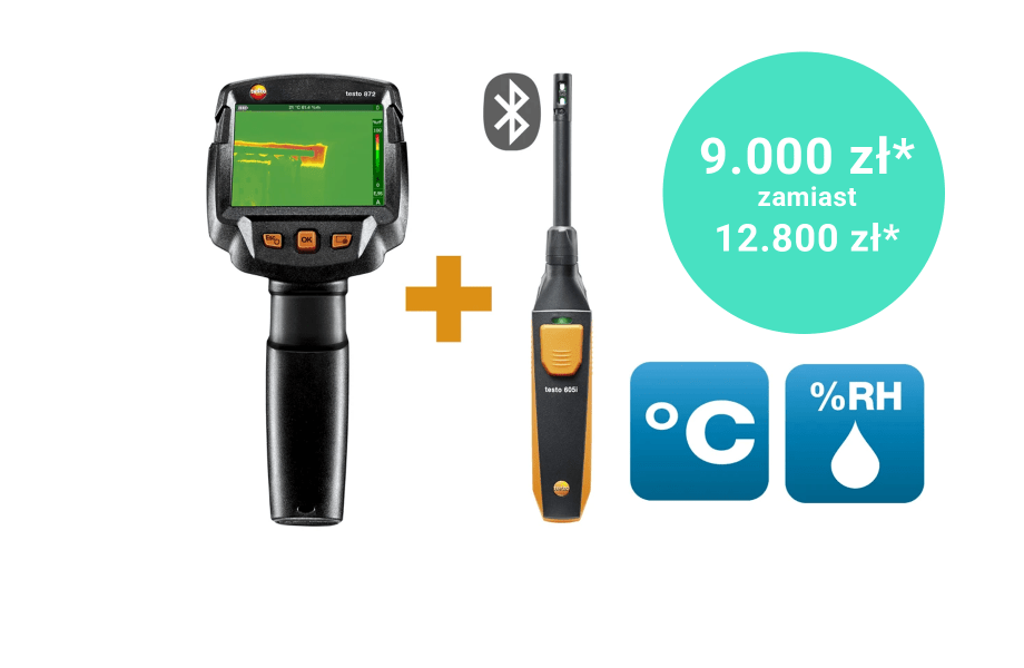 testo 872 - zestaw do diagnostyki budynk&oacute;w