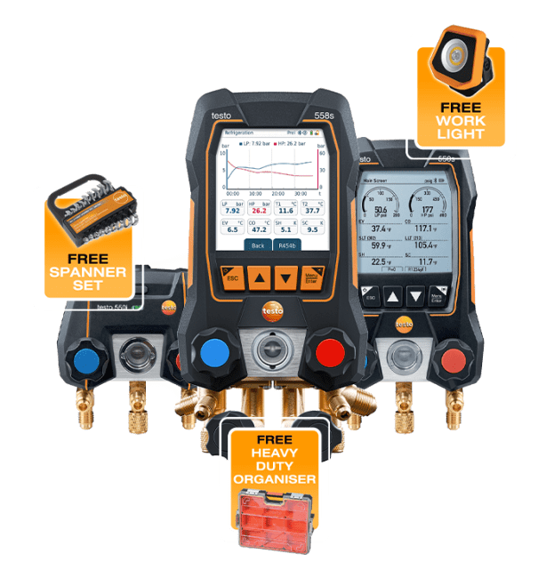 FREE gift with testo manifolds