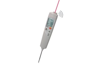 折りたたみ式中心・赤外放射温度計 TESTO104-IR 折りたたみ式中心・赤外放射温度計 1台 testo