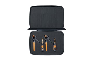  Testo 550s AC Manifold Gauge Set – Manifold Gauges Hvac and  Refrigeration – Incl. 2 Wired Temperature Clamp Probes – AC Recharge Kit  with superheat, subcooling with Bluetooth : Industrial & Scientific