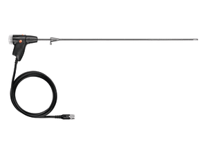 Testo 0600 9740 Rauchgassonde Kompakt – 180 Mm – Mit Integriertem Schmutzfilter & Thermoelement Bis 500°C