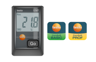 温度データロガー Testo175 T3 プローブ3本付き testo 175 T3 - 熱電対温度ロガー