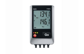 Temperature data logger for temperature control