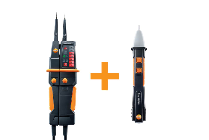 Testo electrical online tester