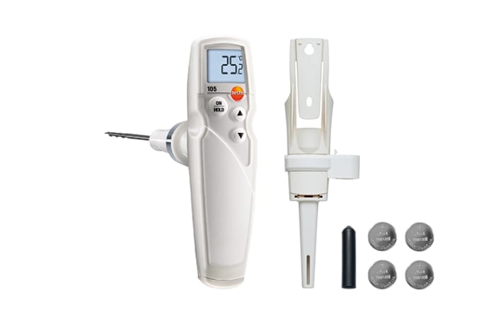 Testo™ Thermomètre alimentaire numérique repliable ABS