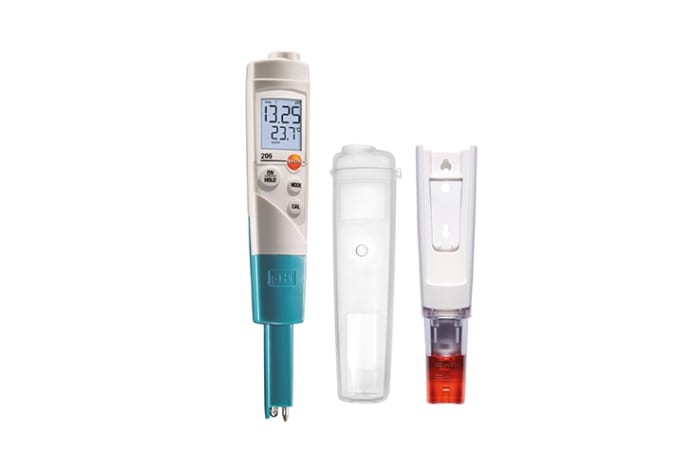 testo 食品用ｐＨ計  ( 新品 / 未使用　) testo 206 pH1 pH/temperature measuring instrument
