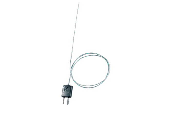 Tc Temperature Sensor Flexible thermoelectric couple with TC type K temperature sensor (glass ...