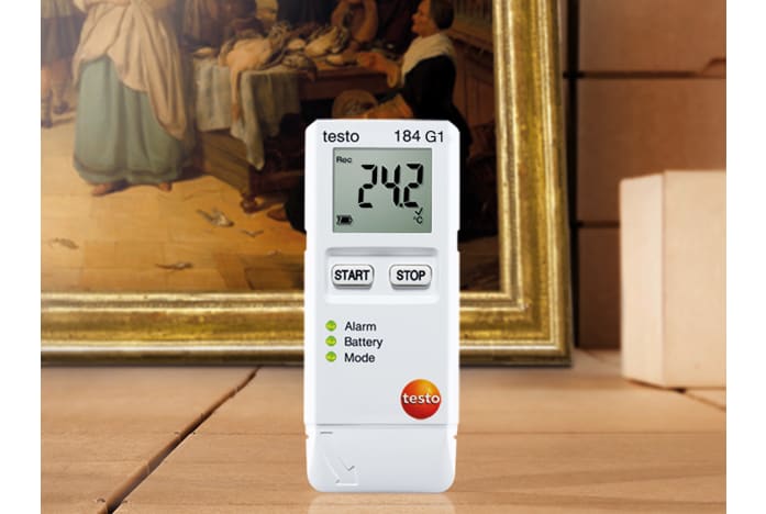 testo 184 G1 - 輸送時の衝撃と温湿度のモニタリング用データロガー