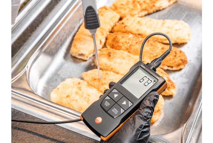 testo 110 – NTC and Pt100 temperature measuring instrument with App  connection