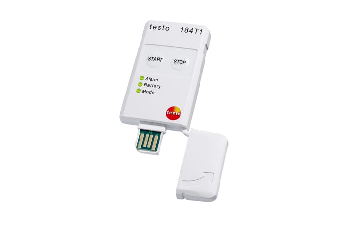 Testo 184 T1 - Clé USB enregistreur de température jetable