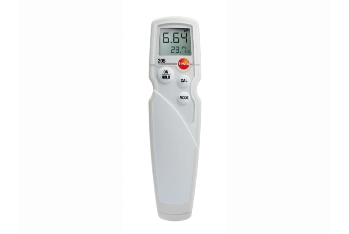Appareil de mesure du pH et de la température testo 205