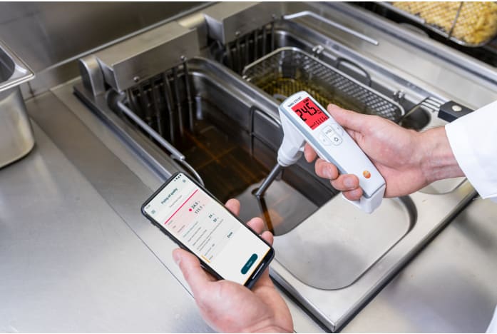 testo 270 BT frying oil tester