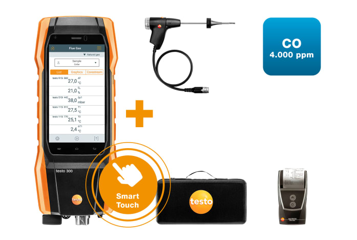 Status 300 Plus Level Code testo 300 NEXT LEVEL Kit 1
