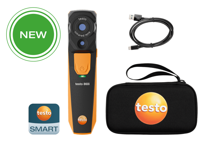 testo 860i 赤外線サーモグラフィ セット testo 860i 赤外線サーモグラフィ セット
