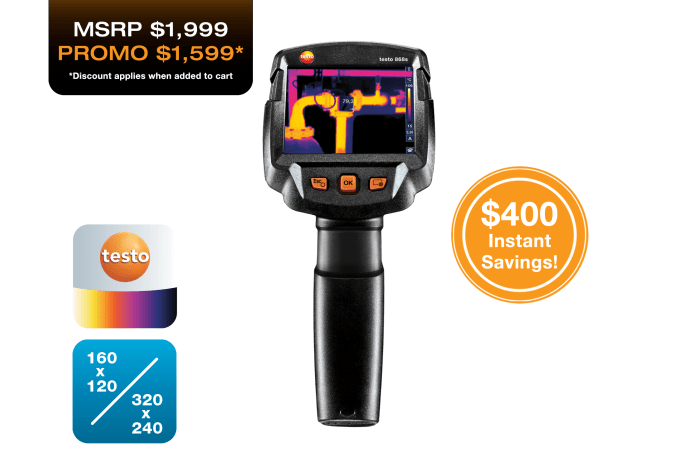 testo 868s thermal imager