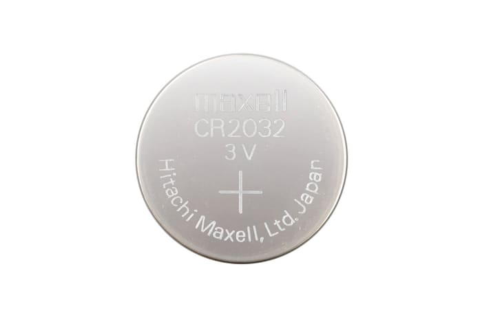 Pila de litio de botón, tipo CR 2032