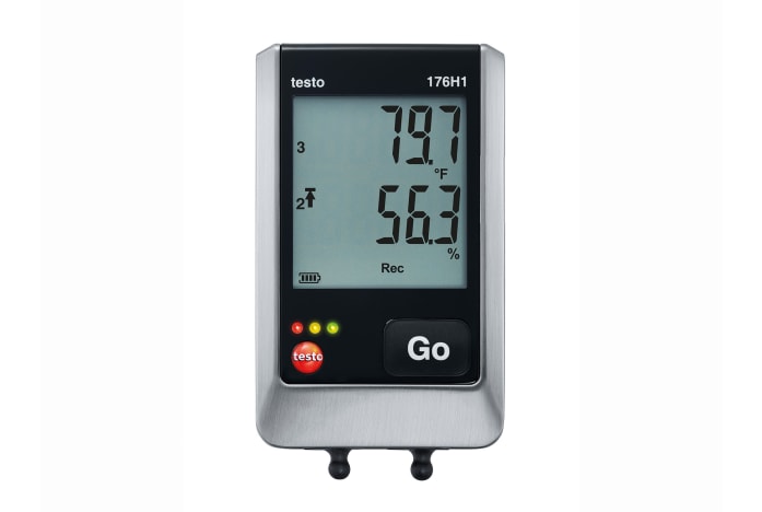 Temperature data logger for temperature control