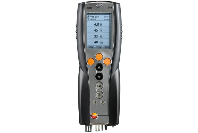 testo 340 - 業務用燃焼排ガス分析計