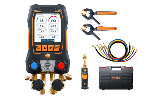⑤専用出品 testo 558s デジタルマニホールド ホースセット
