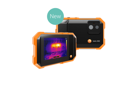 testo 862-2 - Pocket-sized thermal imager (256 x 192 pixels)