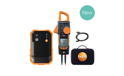 testo 862-2 Electrical Kit - Thermal imager (256 x 192 pixels) and