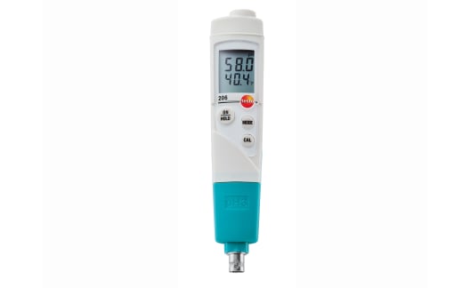 testo 206 pH3 - One-hand pH/temperature measuring instrument for connecting  external probes