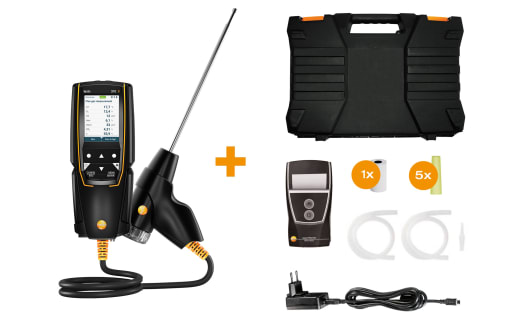 testo 310 II - Combustion analyzer with printer