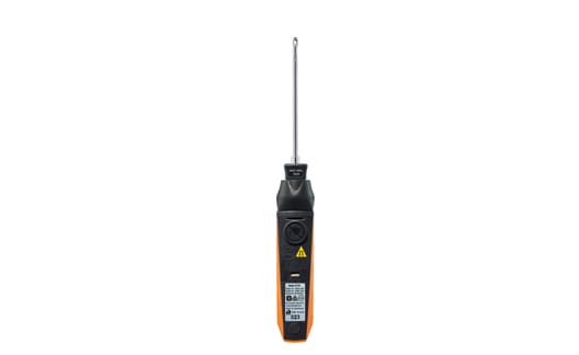 【takeCBDlab】計5ml testo 915i with air temperature probe (TC type K) and smartphone