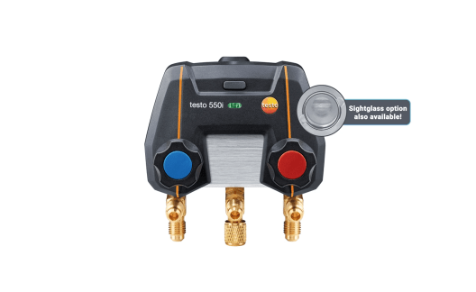 testo 550i – App-controlled digital manifold with Bluetooth and 2