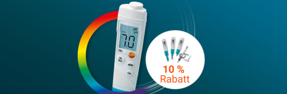 Aktion pH Messgeräte 10 % Rabatt
