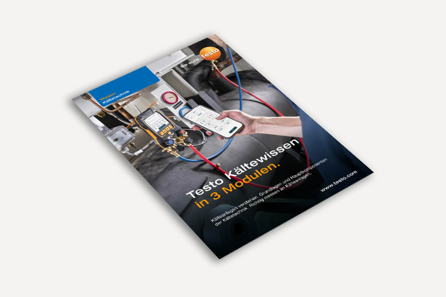 Testo Kältewissen in 3 Modulen