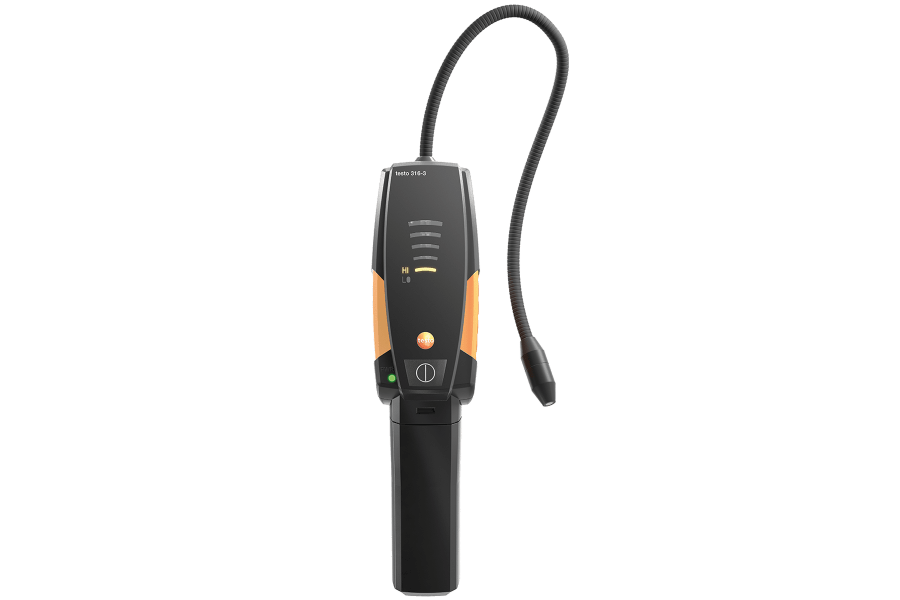 Leak detector for refrigerants