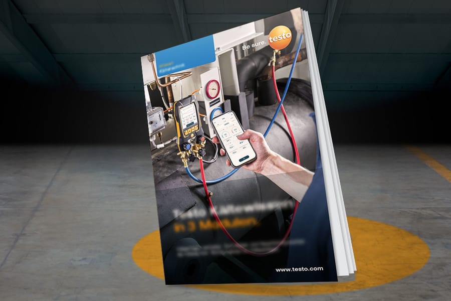 testo 565i vacuum pump