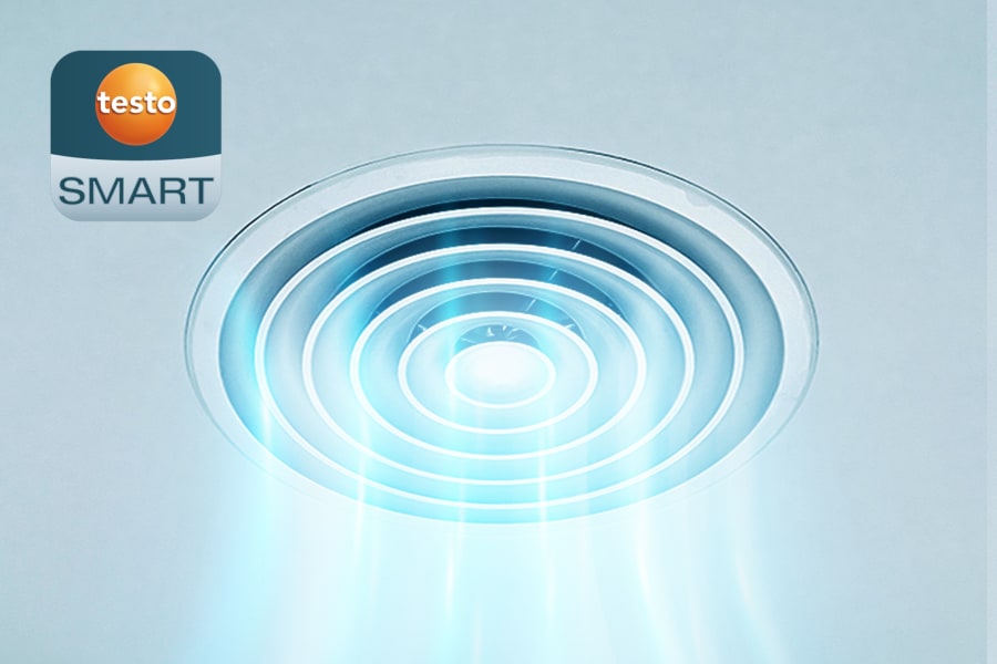 testo Smart App PRO Messprogramm Air Balancing
