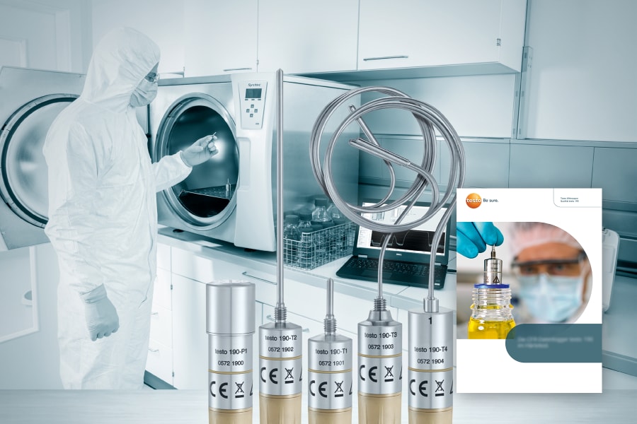 testo 190 Dauertest im labor