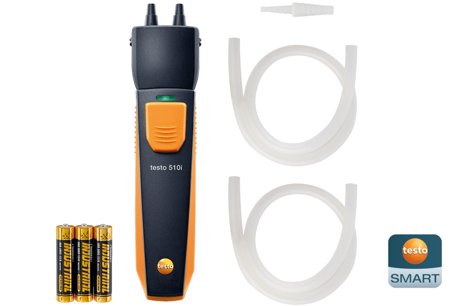 testo 510i differential pressure measuring instrument