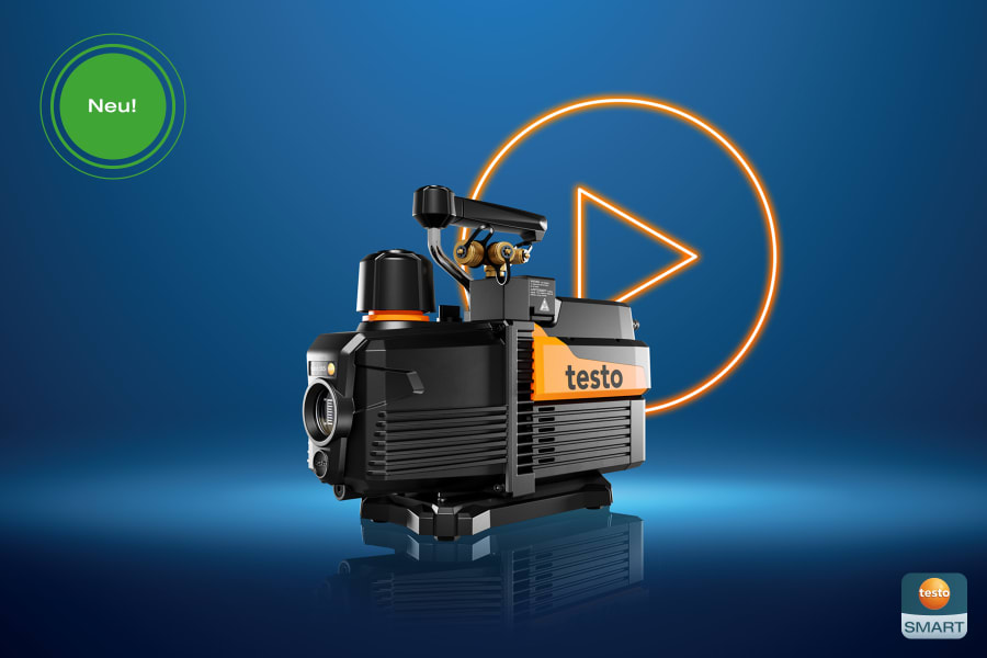 Neue smarte Vakuumpumpe testo 565i