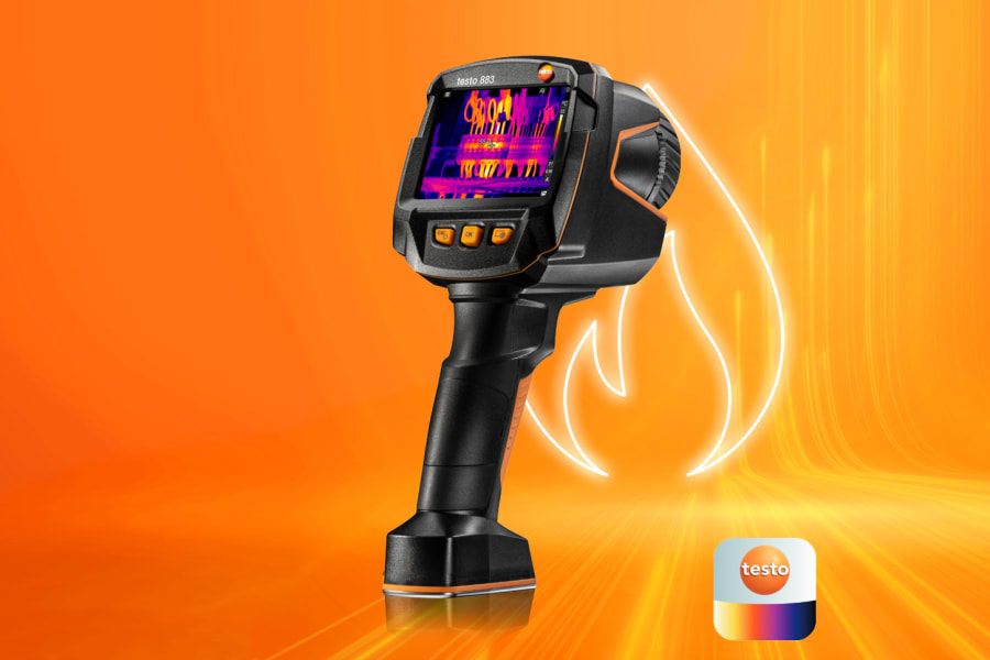 Caméra thermique testo 883