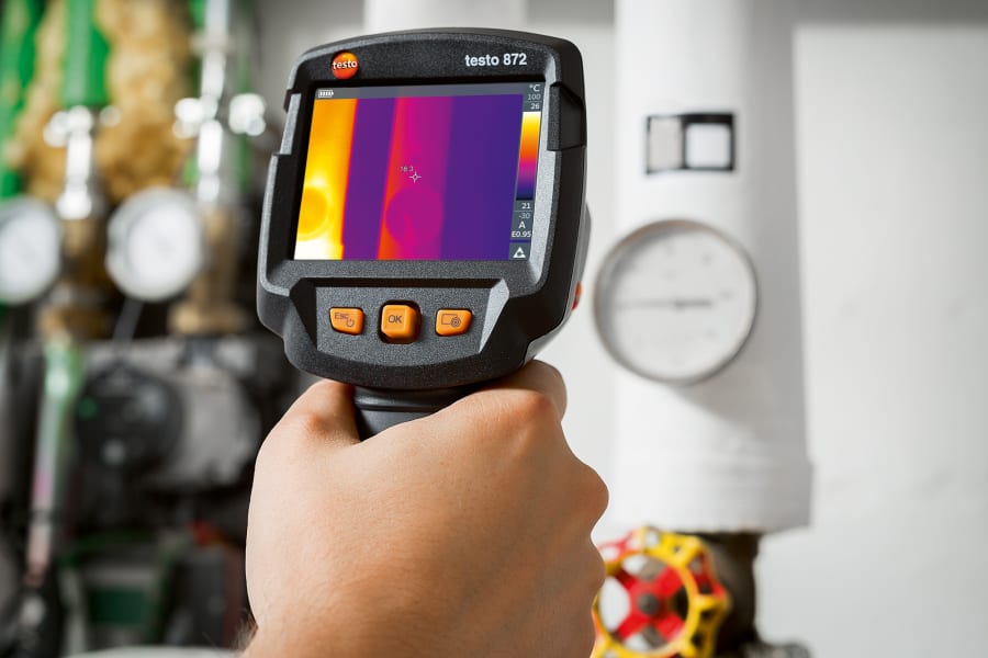 testo 872 Anwendung